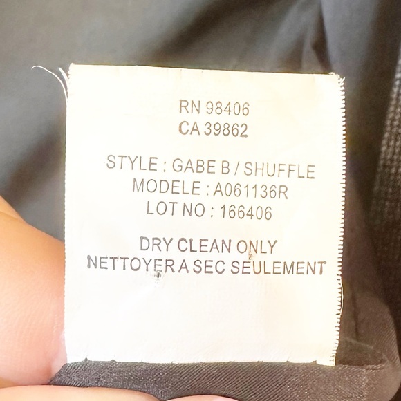 Theory Gabe B Shuffle Gray Single Button Blazer 6 - Picture 8 of 10